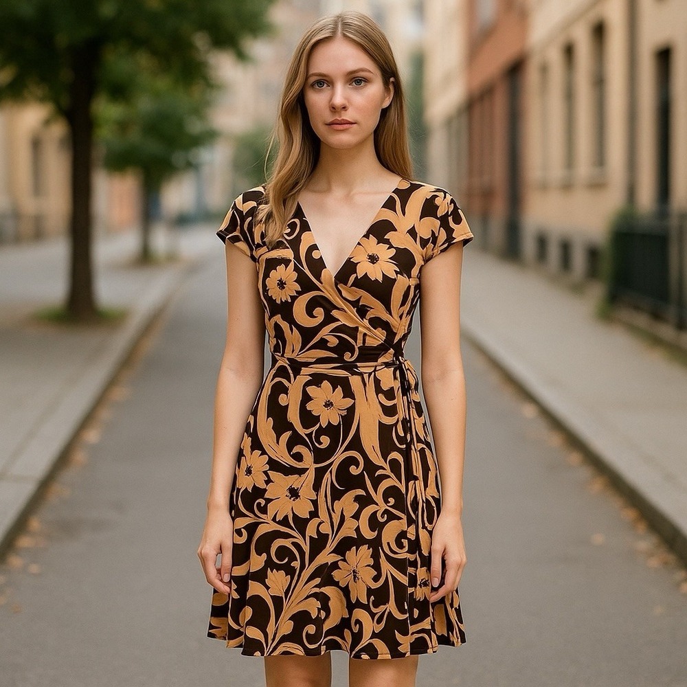 London Times Vintage Y2K Dress Size 6